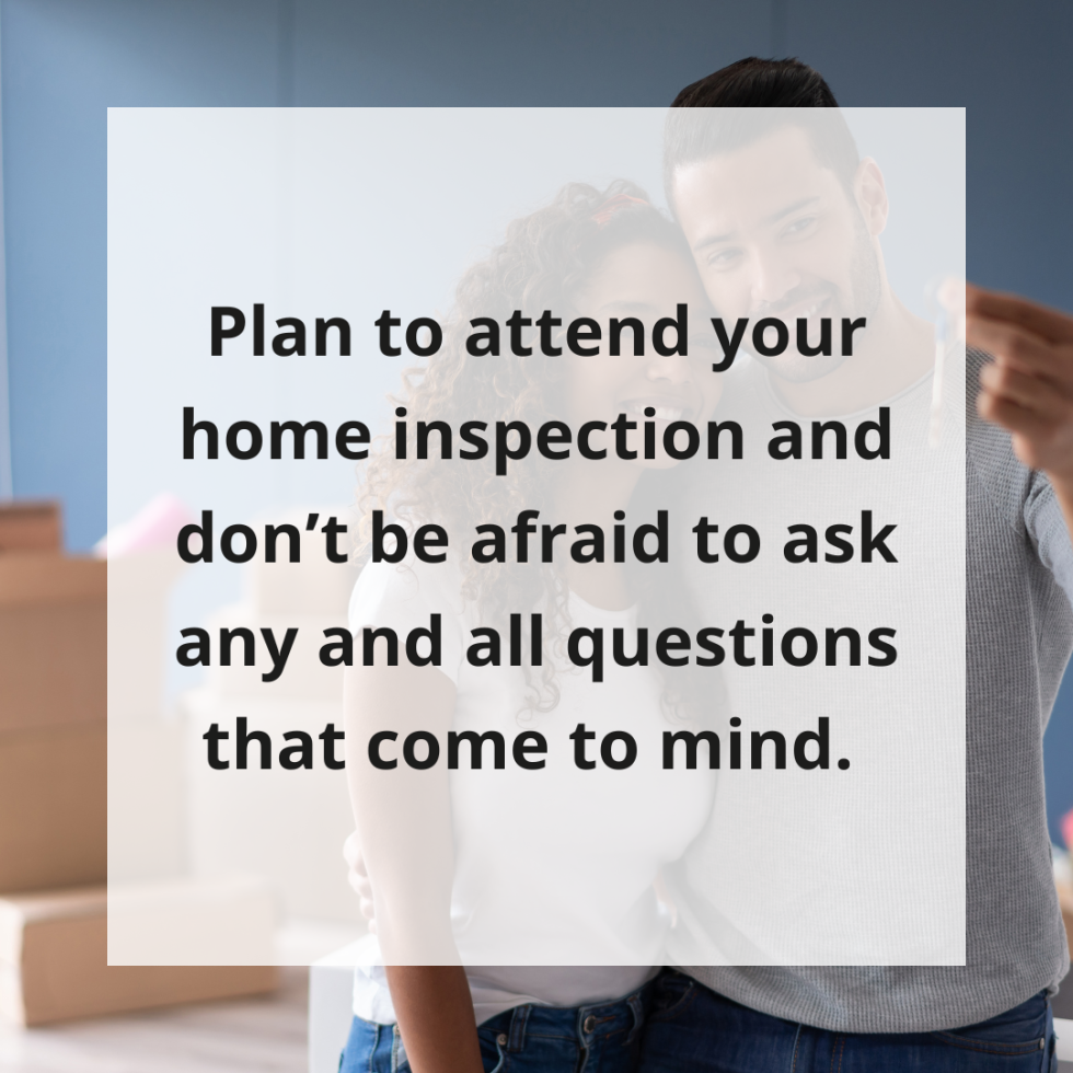What to do on inspection day | BLT, Home Inspections
